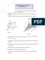 Engineering Metallurgy Homework # 2