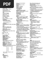 CS143 Final Cheatsheet