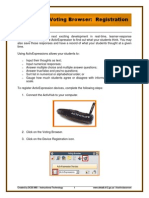 Voting Browser Registration