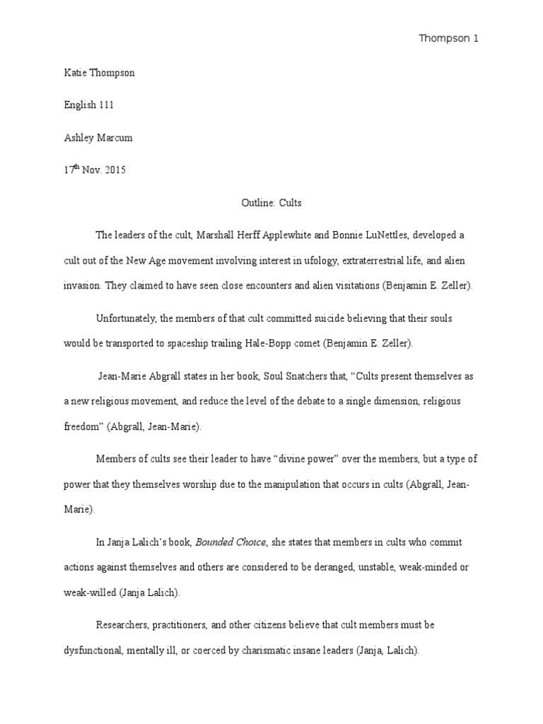 Katie T Apm Research Essay Final Citation Psychology - 