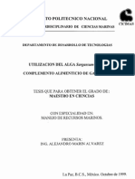 Marin-Alvarez, 1999 - Utilizacion Del Alga Sargassum Spp. Como Complemento Alimenticio de Ganado Ovino