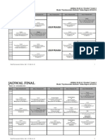 Jadwal Blok 4.3 Reguler Termin II