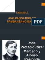 Rizal Kabanata 1