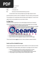 Airline Safety Announcement Scripts | PDF | Flight Attendant | Airliner