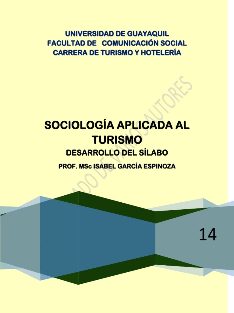 Sociologia Aplicada Al Turismo Turismo Sociolog a