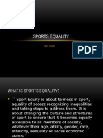 Sports Equality