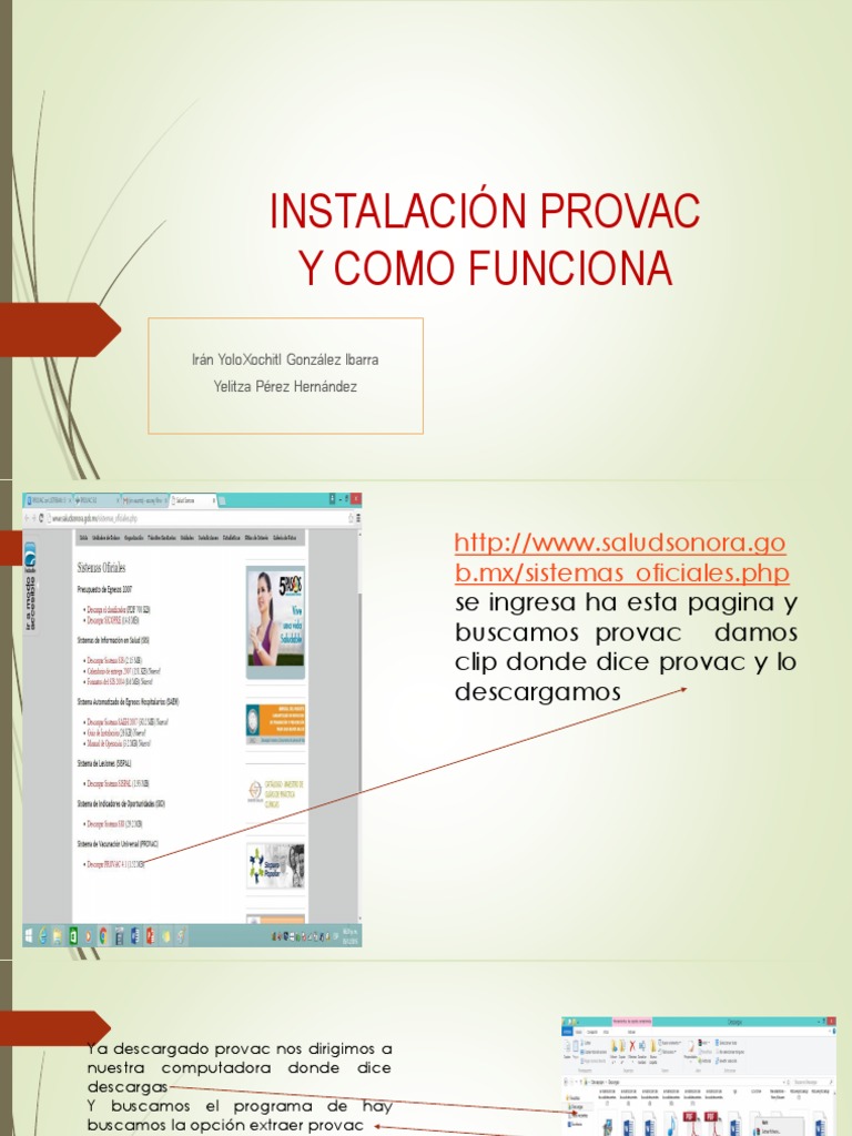 Instalación y Uso de Provac 5.0 | PDF | Software | Informática