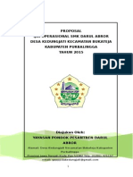 Proposal Pendirian Smk Darul Abror