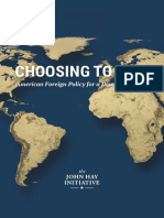 Choosing-To-Lead-American Foreign Policy For A Disordered World