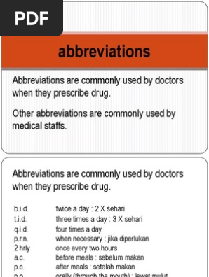 10 Abbreviation
