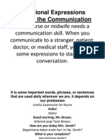 Functional Expressions Starting The Communication