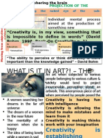 What Is It in Art?! - The Idea Of: Creativity Is Establishing One's True Self