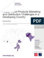 Frozen Food Products Marketing and Distribution Challenges in a Developing Country (Working Paper)
