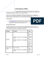 Informatica Parameter Files