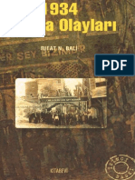 Rıfat N Bali - 1934 Trakya Olayları 