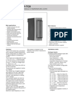 Datasheat Gefran R-TC8