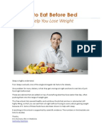 6 Foods To Eat Before Bed PDF