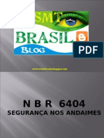 Segurana Em Andaimes NBR6404