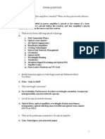 DWDM Questions