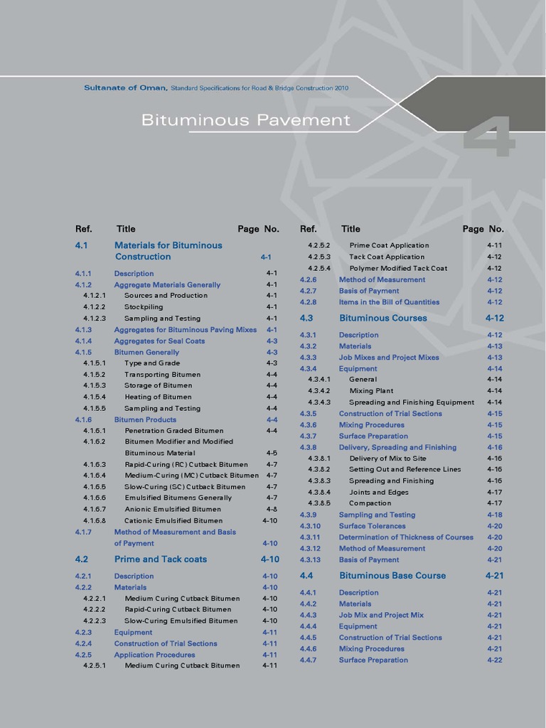 Bituminous Construction Materials Guide | PDF | Asphalt | Road Surface