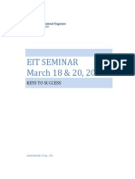 EIT PPE Webinar March 18 & 20, 2014