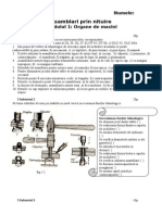 Asamblari Prin Nituire-test Formativ 1