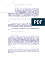 Origen de Sabana de Parra Estado Yaracuy