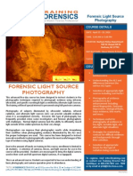 TFT 16 FLSP 011 Forensic Light Source Photography April 2016