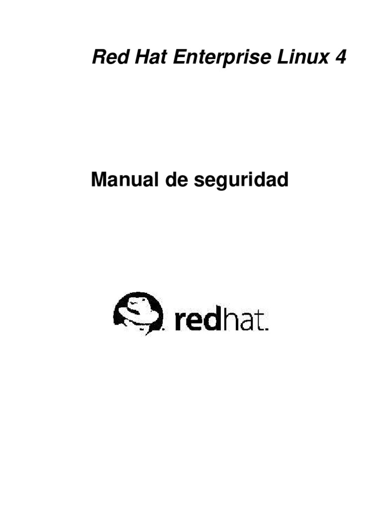 Seguridad en Red Hat Enterprise Linux 4 | PDF