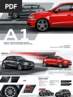 Audi A1 Admired and A1 Admired Plus