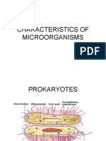 Characteristics of Microorganisms
