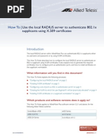 Howto Aw- Local Radius With x509 Certificates RevB