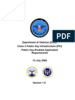Dod Pki Public Key Enabled Application Requirements v1 07 July 13 2000