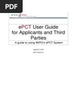 PCT Wipo Accounts User Guide