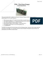 SRF04 Technical Documentation