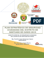 Plan Estrategico Codisec Santiago de Cusco 2015 PDF