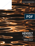 HENSELT, A. Von - Piano Works (Gallo)