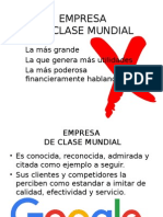 Empresas de Clase Mundial