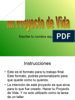 Proyecto de Vida