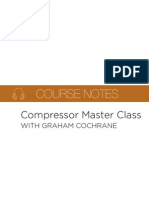 Compression and Dynamics Master Class - Course Notes