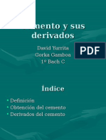 Cemento y Sus Derivados