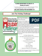 Join The Holiday Challenge!: Florida Department of Health in Franklin County