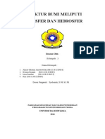 Makalah Ipba Struktur Bumi Meliputi Atmosfer Dan Hidrosfer