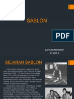 Sablon