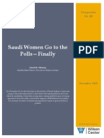 Saudi Women Go To The Polls-Finally