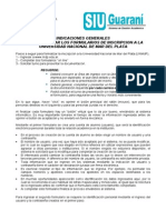 Instructivo Formulario Ingreso