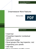 Dreamweaver Features for Web Design