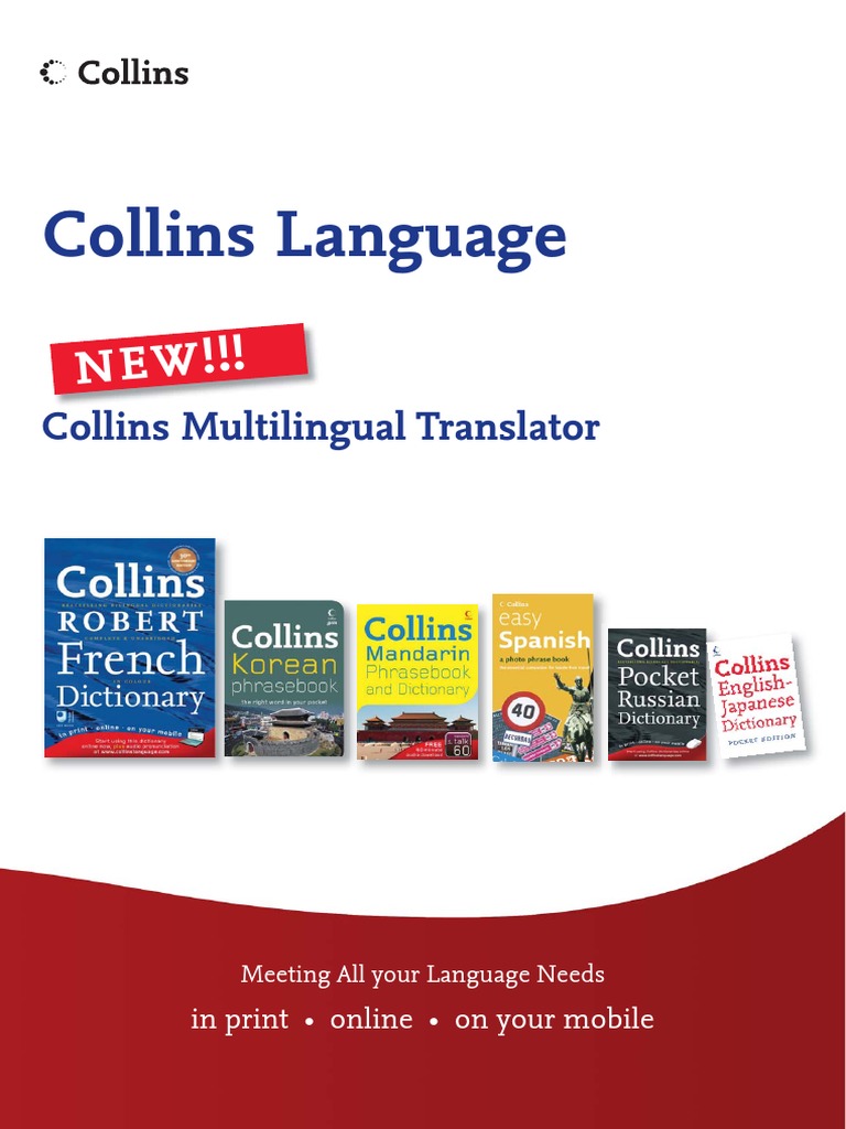 Collins Language Multilingual Translator | PDF | Multilingualism ...