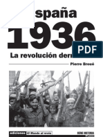 España 1936 - La revolución derrotada (1961) Pierre Broue