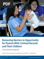 Download Removing Barriers to Opportunity for Parents With Criminal Records and Their Children by Center for American Progress SN292706218 doc pdf